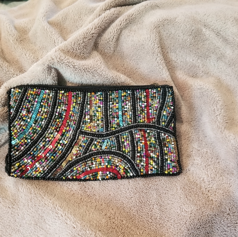 Beaded Clutch